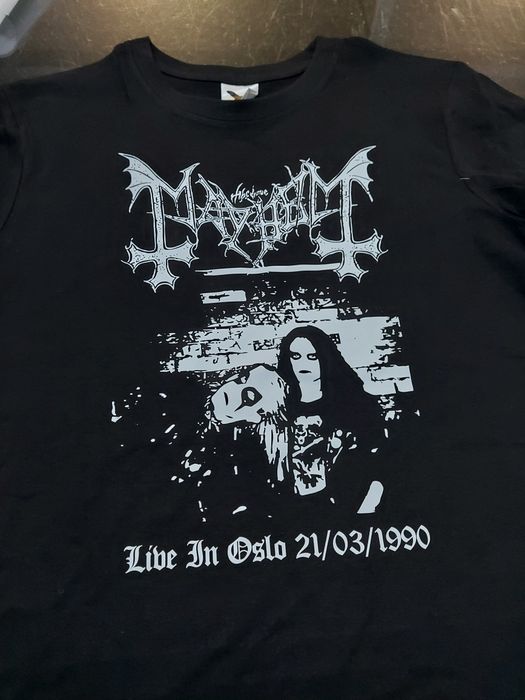 Koszulka t-shirt mayhem Oslo black metal norwegia M
