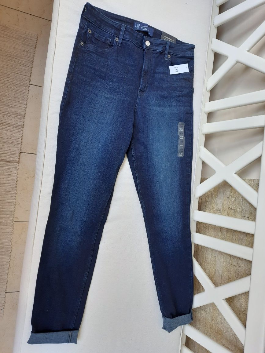 Нові джинси Gap розмір 12 (31) x-long high stretch for comfort