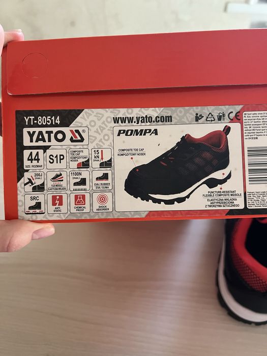 Робочие ботинки YATO , 43-44 p