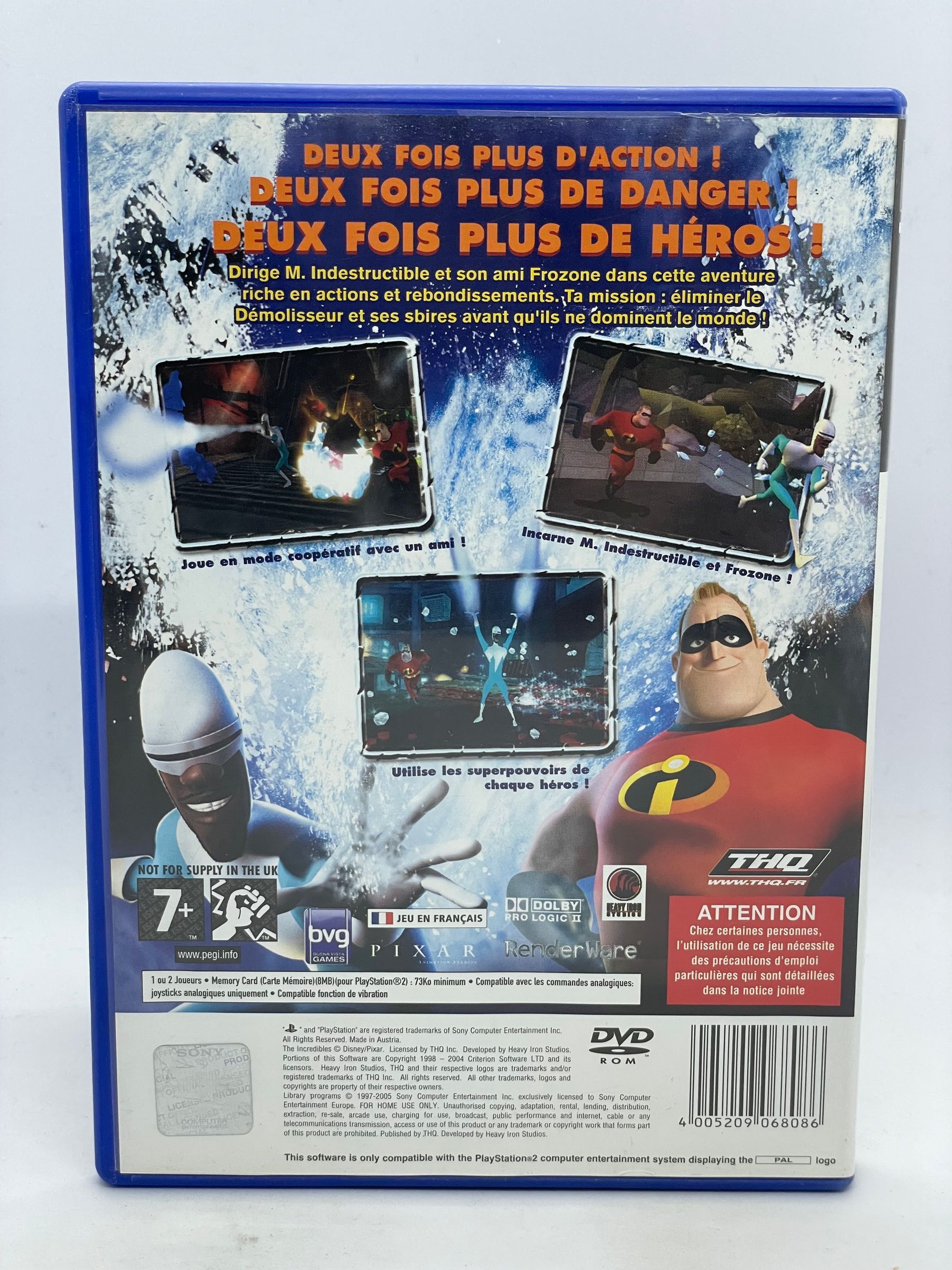 The Incredibles: Rise of the Underminer PS2