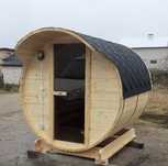 Sauna Beczka Ogrodowa 200cm Harvia Bania Ruska Wyposażona !!!