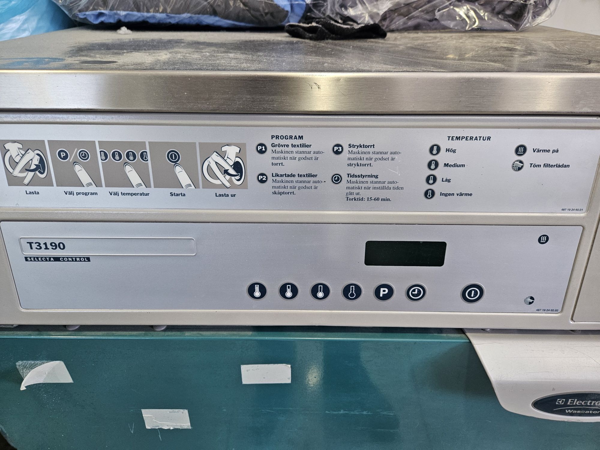 Suszarka przemysłowa Electrolux T3190