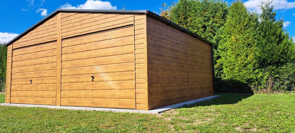 GARAŻ BLASZANY- Złoty Dąb |Wiaty | Garaże | Wiaty | Kojce | - ESSTAL*