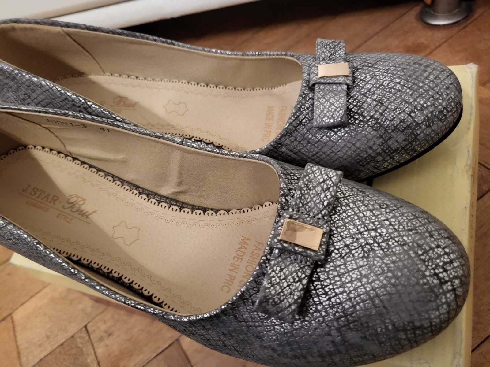 Eleganckie buty, trzewiki, nowe. Maciejka. Rozmiar 41. Okazja