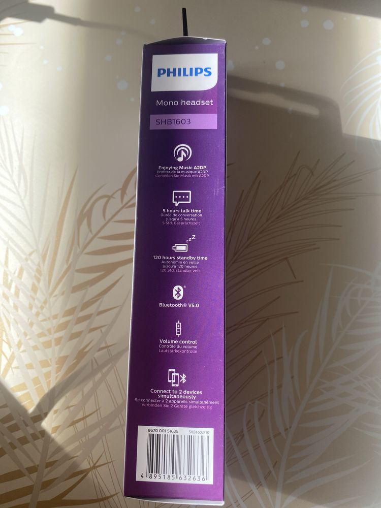 Philips Mono Headset głośnomówiący zestaw