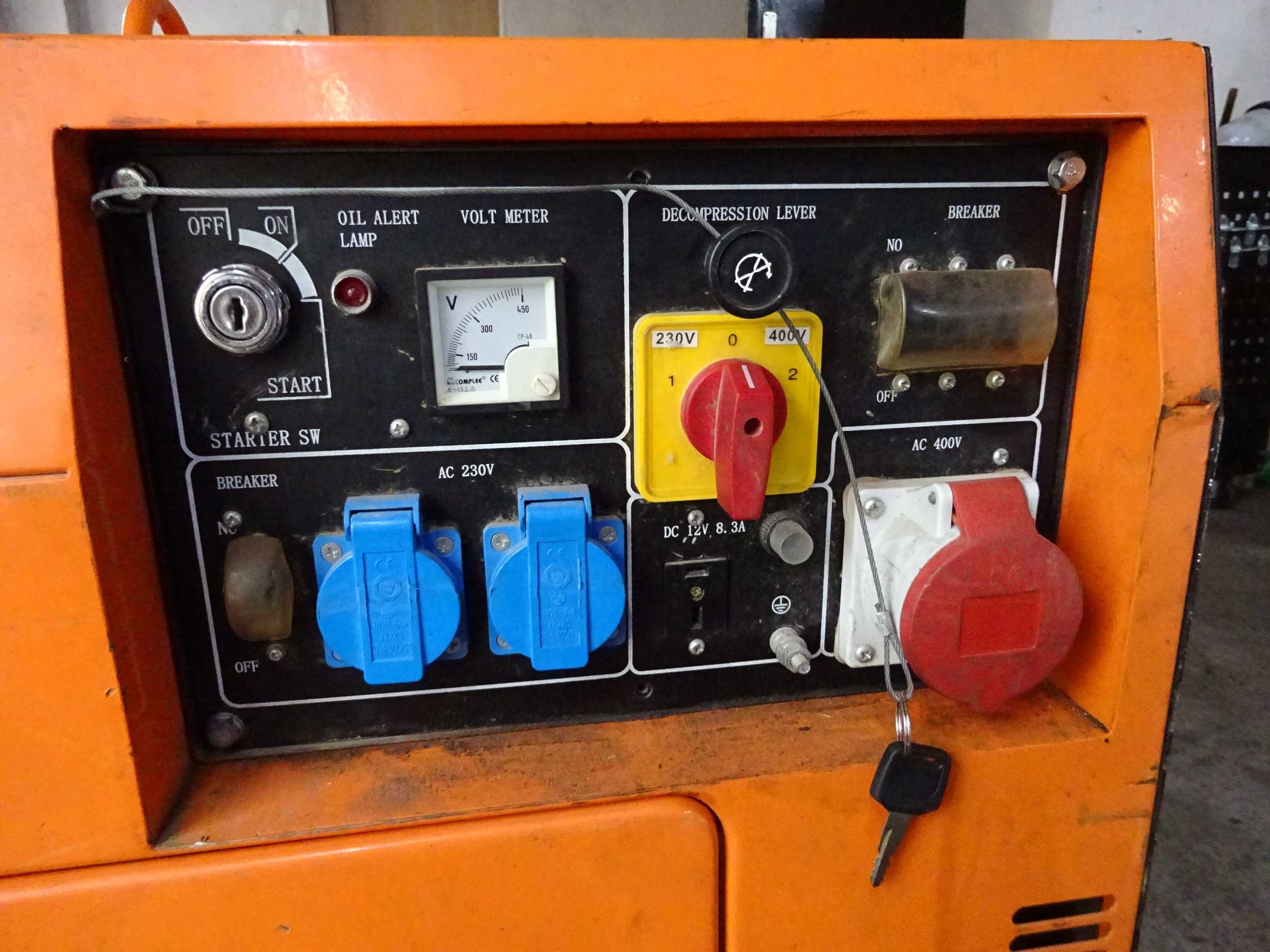 Agregat generator prądotwórczy Bavaria BPG 5000 DD 5,0kW 3 FAZY diesel
