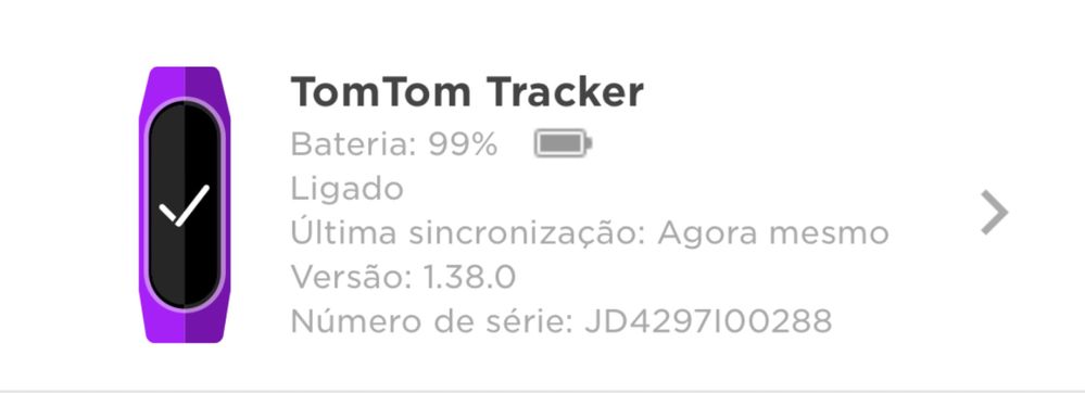Tomtom tracker versão 1.38.0