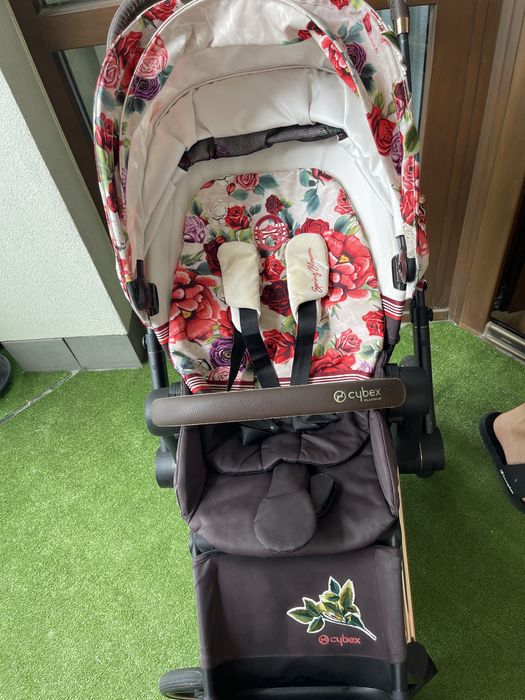 Cybex Priam Spring bloosom Rose Gold