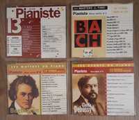 Conjunto de 4 CDs série Pianiste - oportunidade