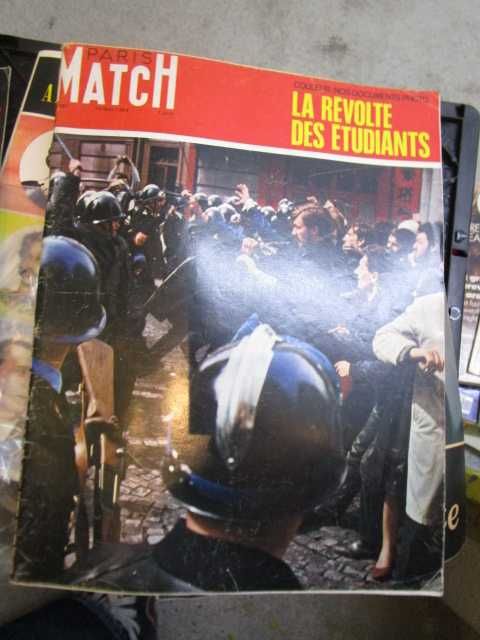 Maio 1968 Paris revistas da altura