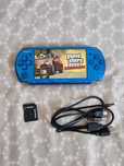 Japońskie PSP 3000 Vibrant Blue 250 gier niebieska