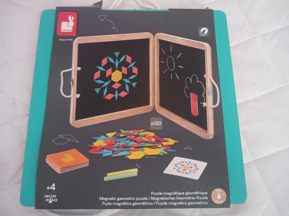 Układanka magnetyczna Janod-jak Nowa!