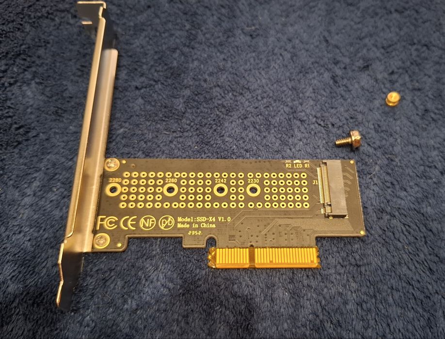 Плата расширения PCI-E Frime NVMe M.2