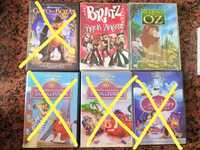 Lote DVDs infantis (Disney, Dream Works, Warner Bros)