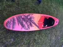 Deska SUP 320 cm pompowana z siedziskiem + akcesoria kajakowe
