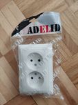 Gniazdo elektryczne podwójne