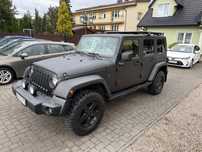 Jeep Wrangler m.2010r. Czarny Mat Automat 4x4 Bogata Wersja Zadbany