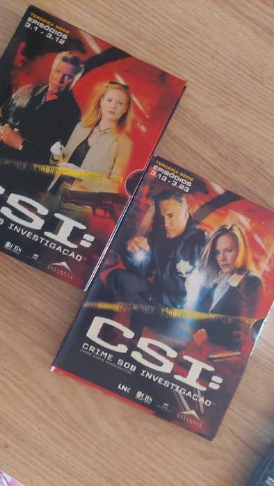 Dvds CSI - temporada 3