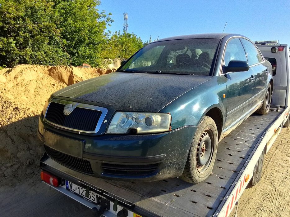 SKODA SUPERB 1.9 TDI 130KM 2004R - CZĘŚCI !!!