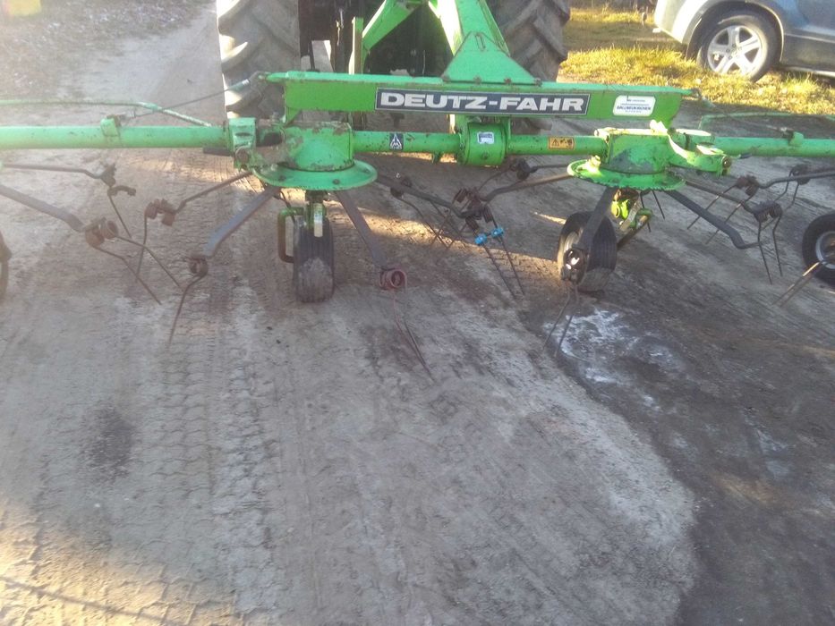 Przewracarka zgrabiarka deutz fahr fella