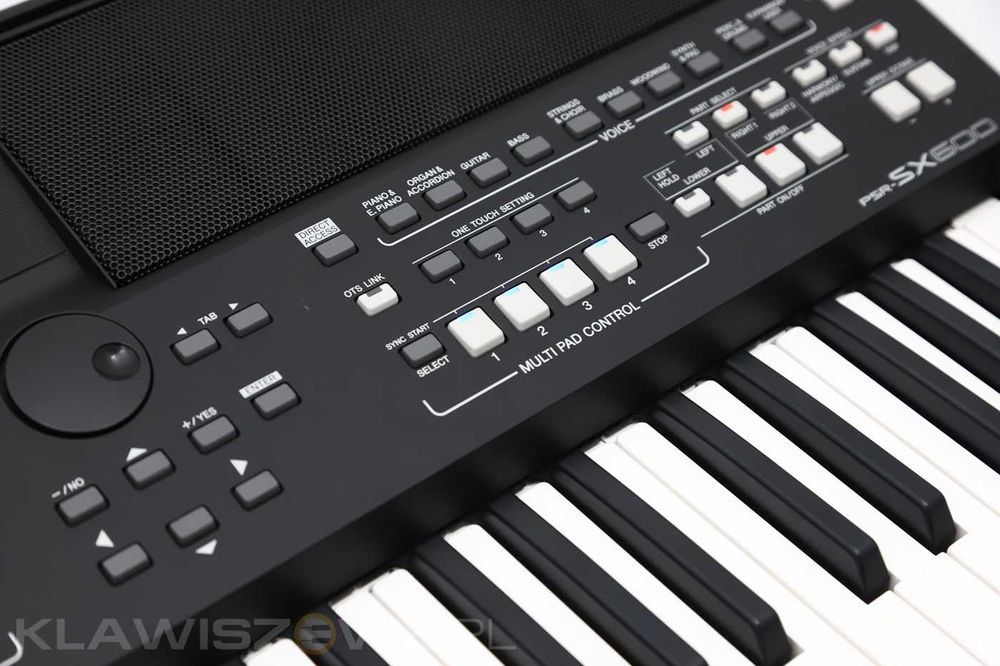 YAMAHA PSR-SX600 + 5 packów i style / NOWY / zostaw stary