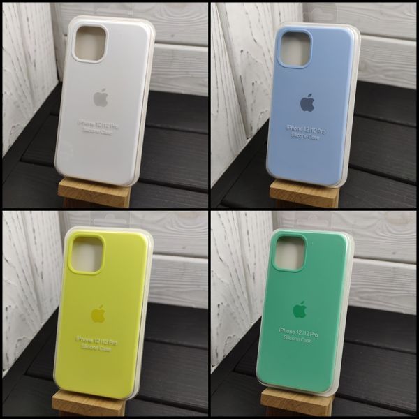 Чехол Silicone Case на iPhone 12/ 12 Pro/ 12 Pro Max Софттач