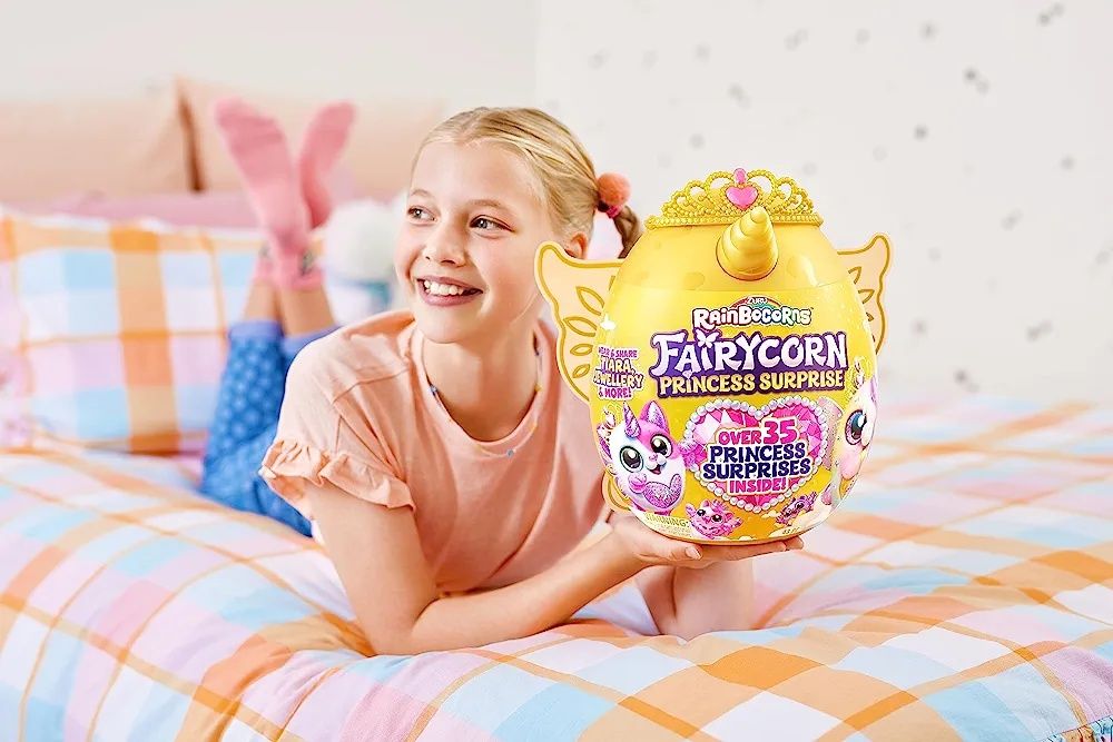 Яйце сюрприз М'яка іграшка-сюрприз Rainbocorns Fairycorn Princess