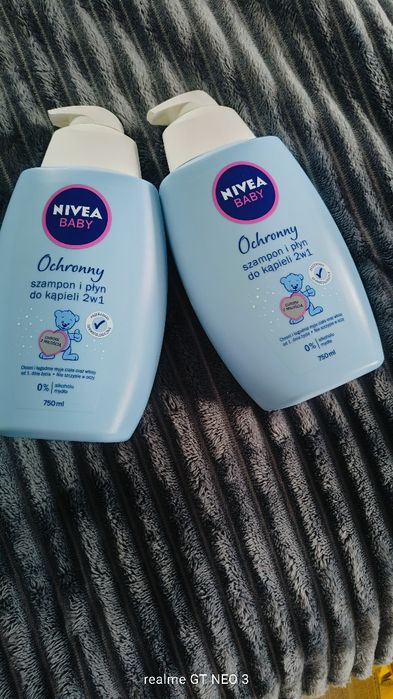 Szampon i płyn do kąpieli 2w1 Nivea baby