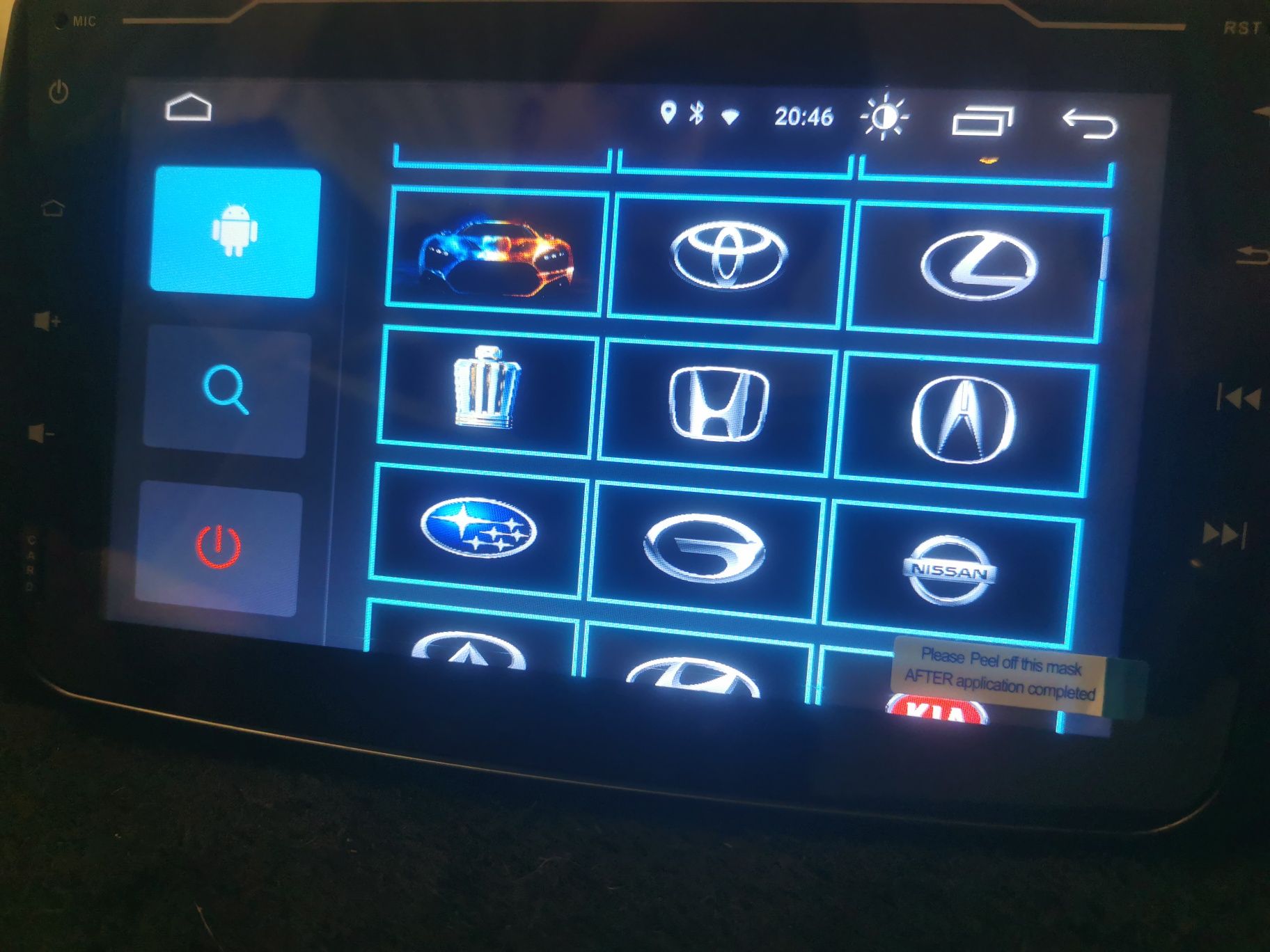 Radio Dacia Duster z androidem
