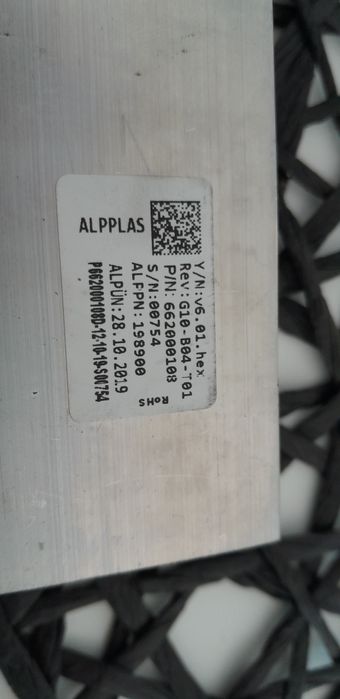 Moduł zasilania induktora płyty indukcyjnej Beko model HII64400SATIN
