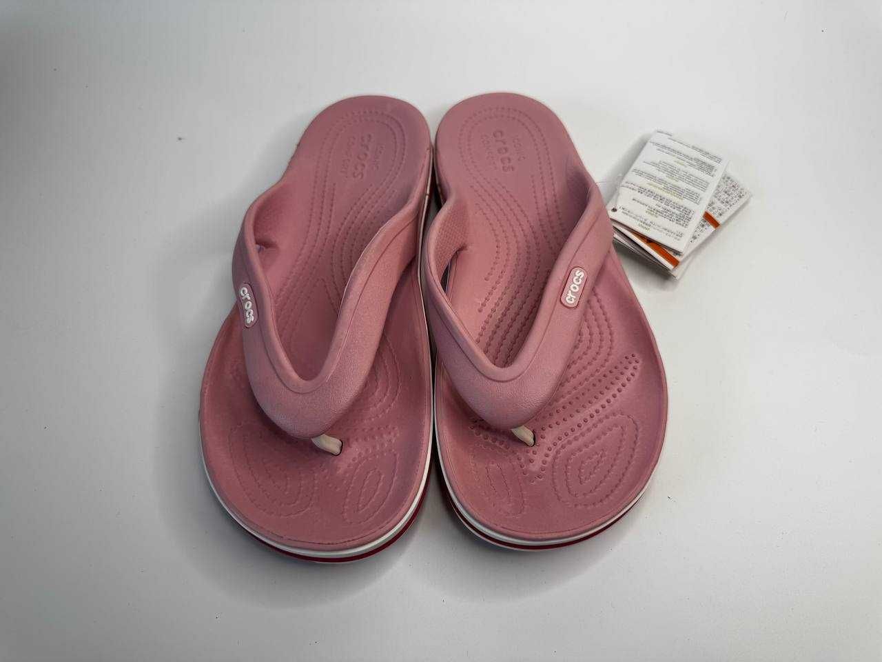 Crocs Bayaband flip pink Крокси M6/W8 38 р Уцінка! №10133