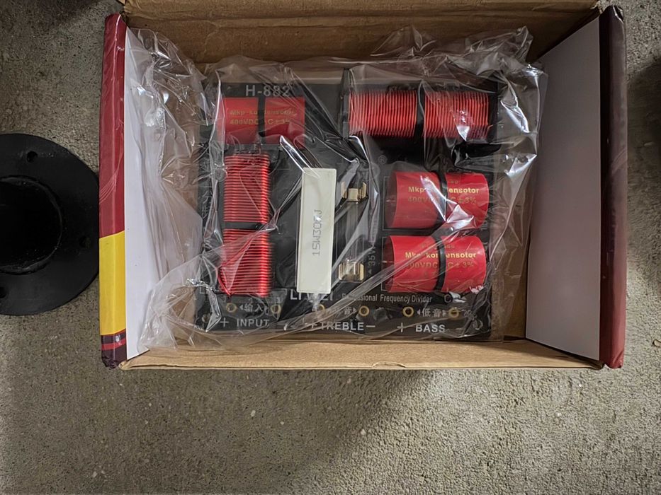 Lote de horns, adaptadores, crossover