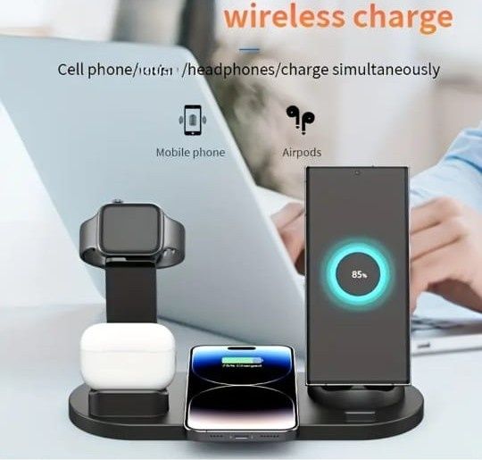 Швидка бездротова зарядка USB Type-C