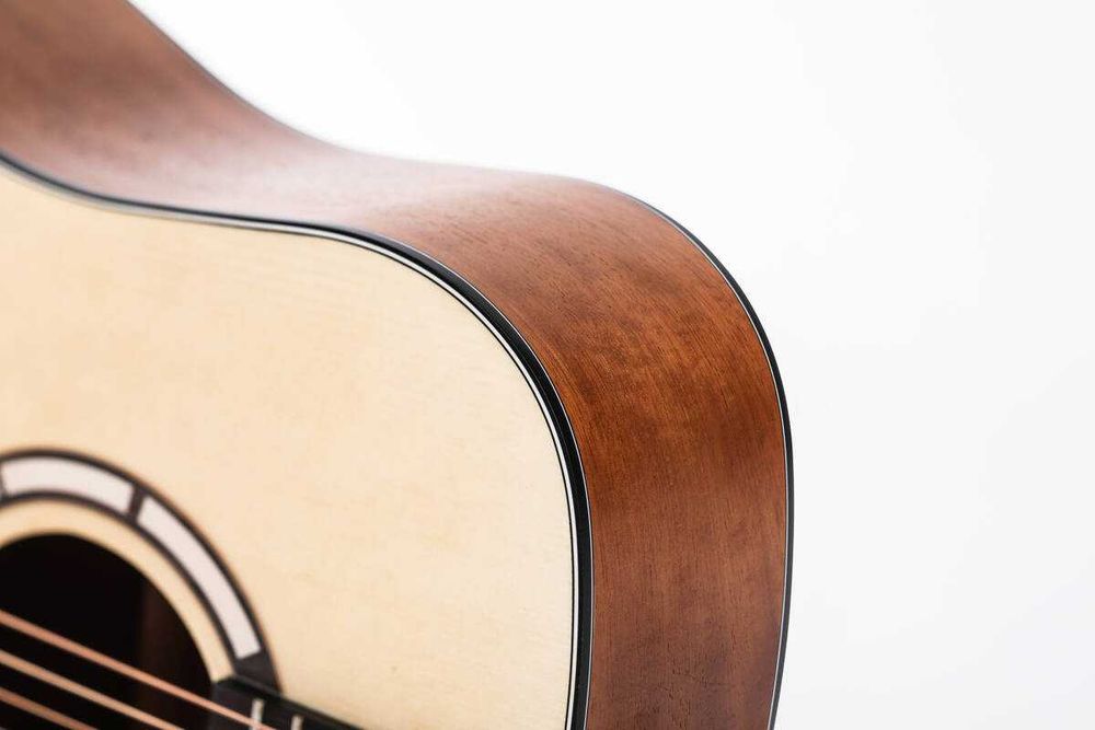 Gitara akustyczna Mantic GT-1DC NA + pokrowiec + tuner + 3 kostki