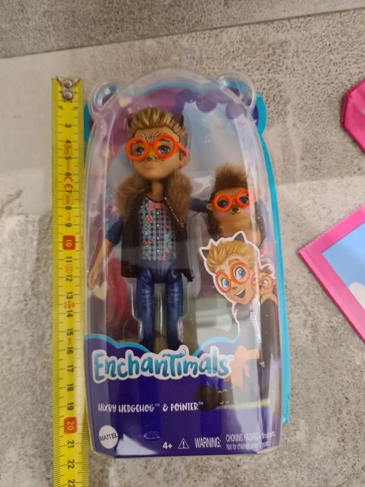 Nowy zestaw lalka enchantimals torebka prezentowa  jeż Wizby Ponter