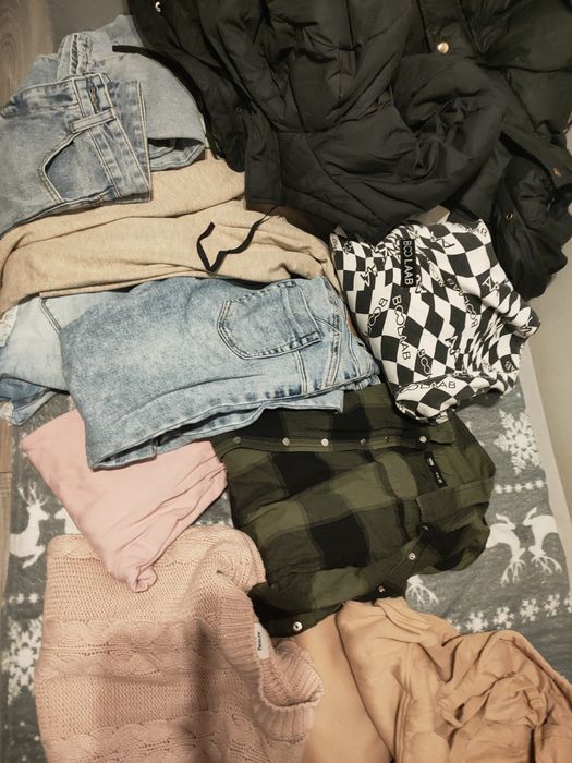 Duża torba ubrań damskich rozmiar XS/s