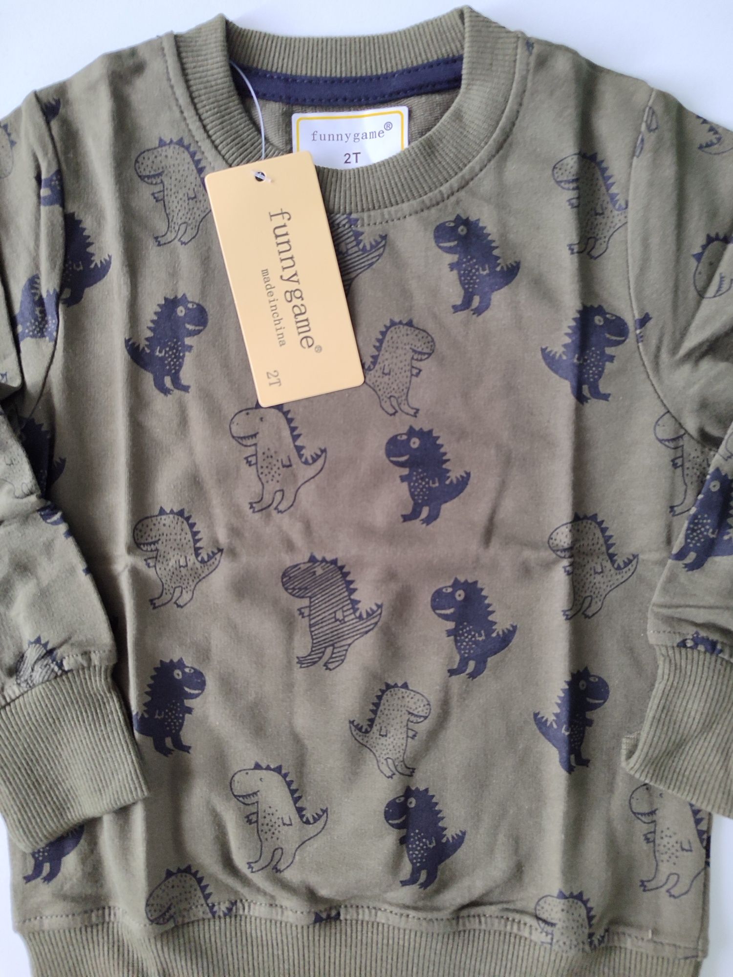 Bluza chłopięca dinozaury 98