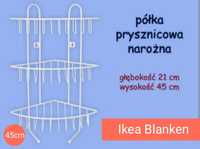 Ikea Blanken 45cm półka łazienkowa metalowa NOWA