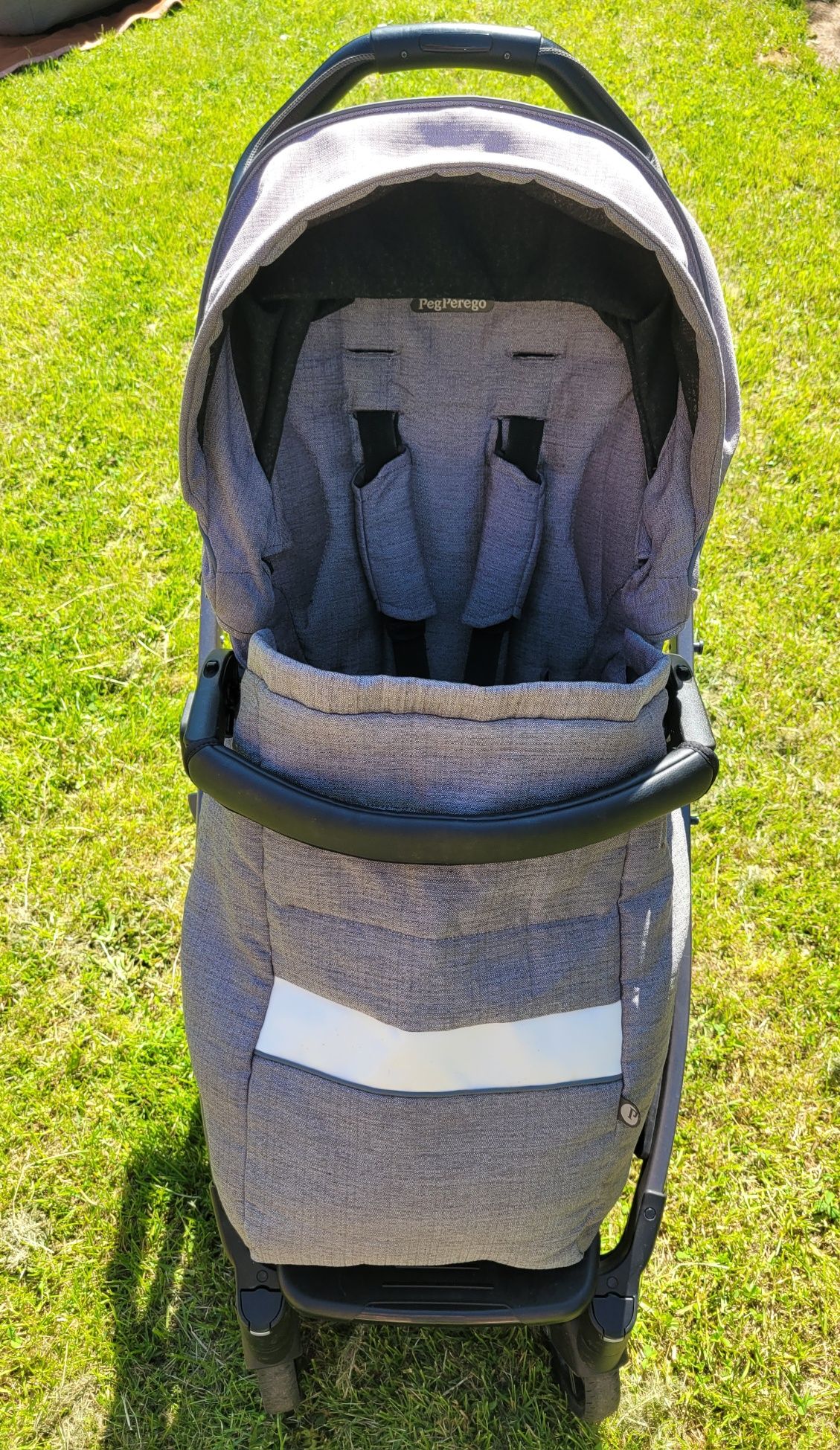 Wózek 2w1 Peg Perego Book City Grey