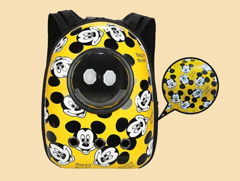 Woofy Happy Mouse капсульный дорожный рюкзак для домашних животных