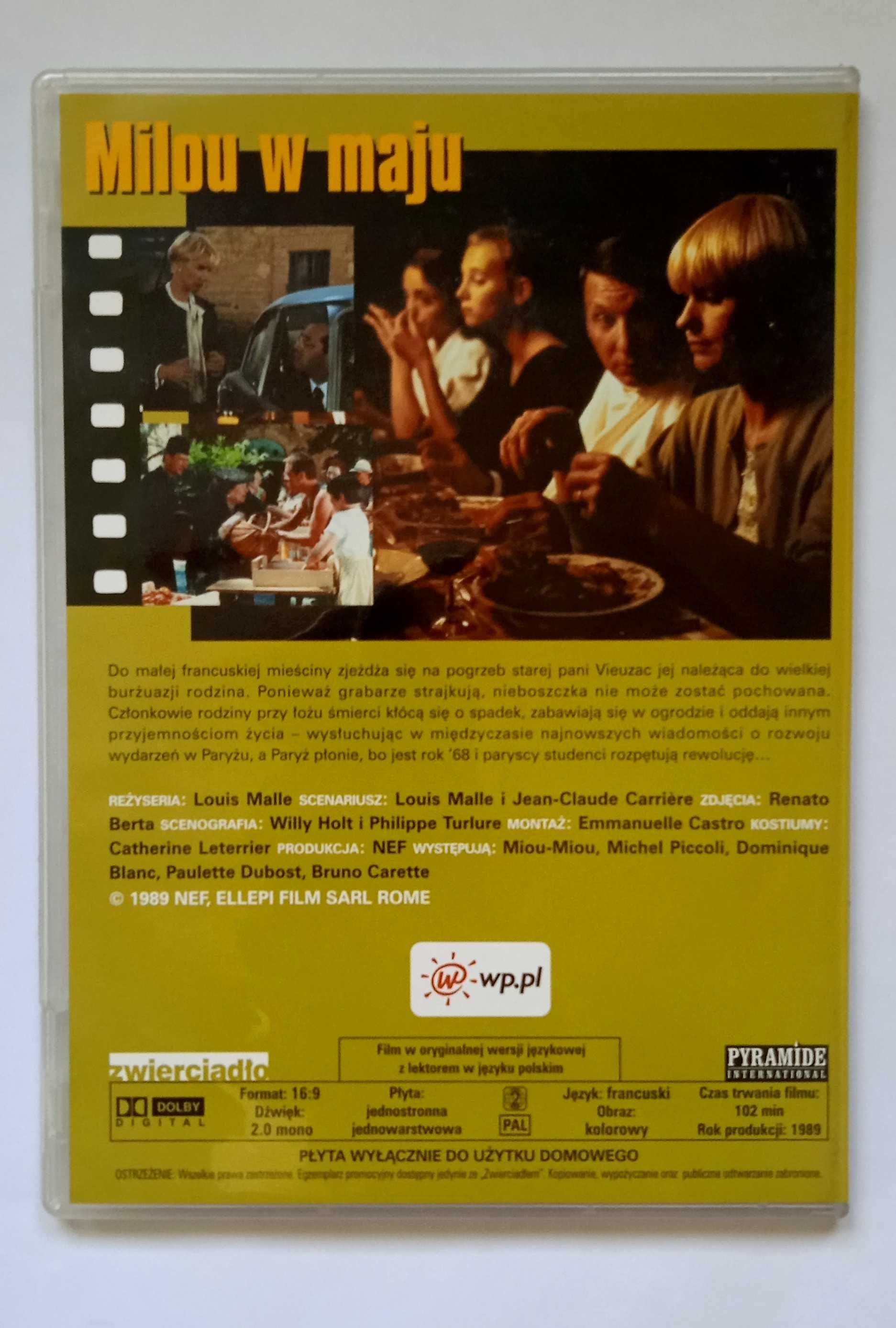 film DVD "Milou w maju" reż.  Luis Malle