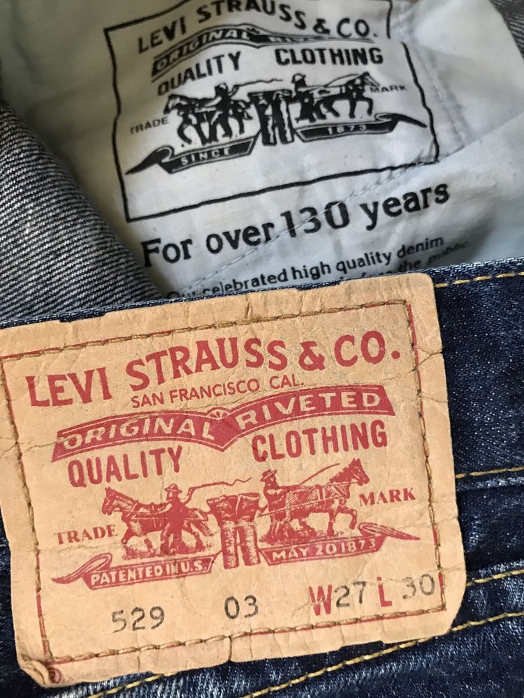 Spodnie jeansy levis W27 L30 (S/36)