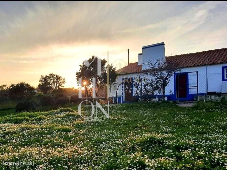 Monte de 405,750m2 com casa parcialmente renovada em Grândola