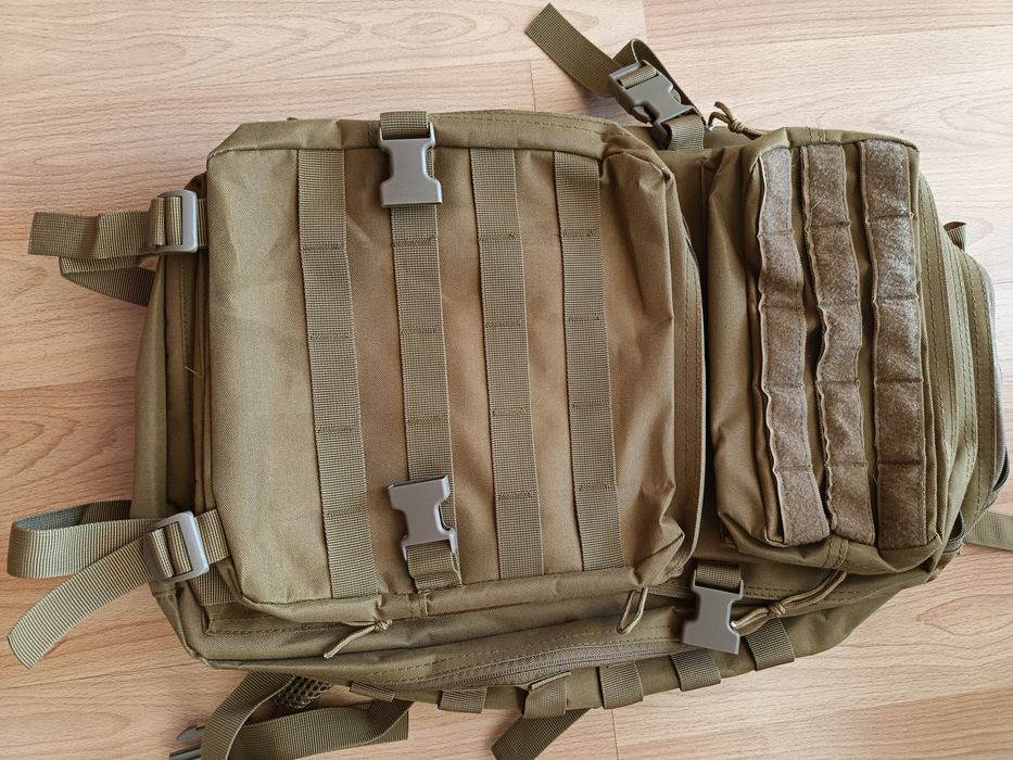 Duży plecak polskiej marki Wild Trek survivalowy/wojskowy 45L