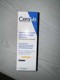 Cerave зволожувальний крем для шкіри обличчя + spf 30