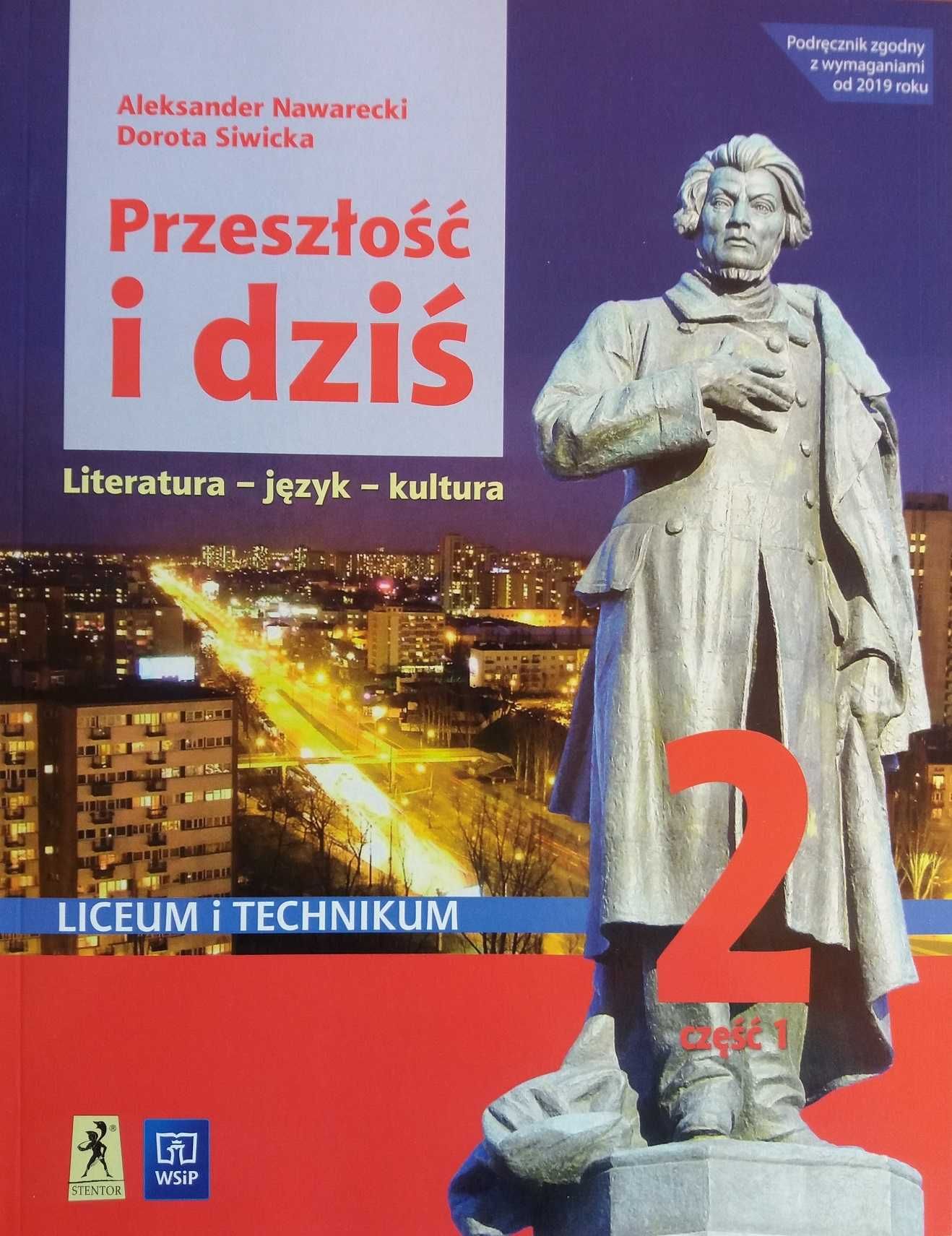 J. Polski 2/1 LO Przeszłość i dziś podr. WSiP/Stentor