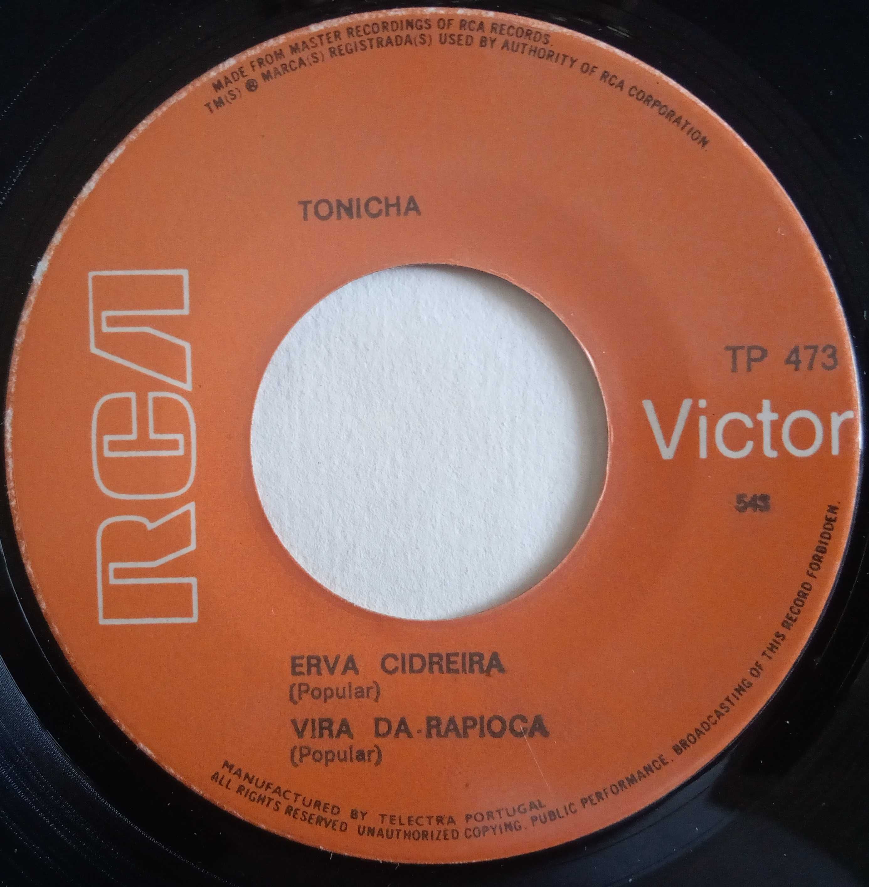 Tonicha	- - - - -	Modas do Ribatejo	- - - - -	EP