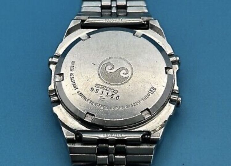 SEIKO SILVER WAVE VINTAGE zegarek cyfrowy lcd LCD - 1978