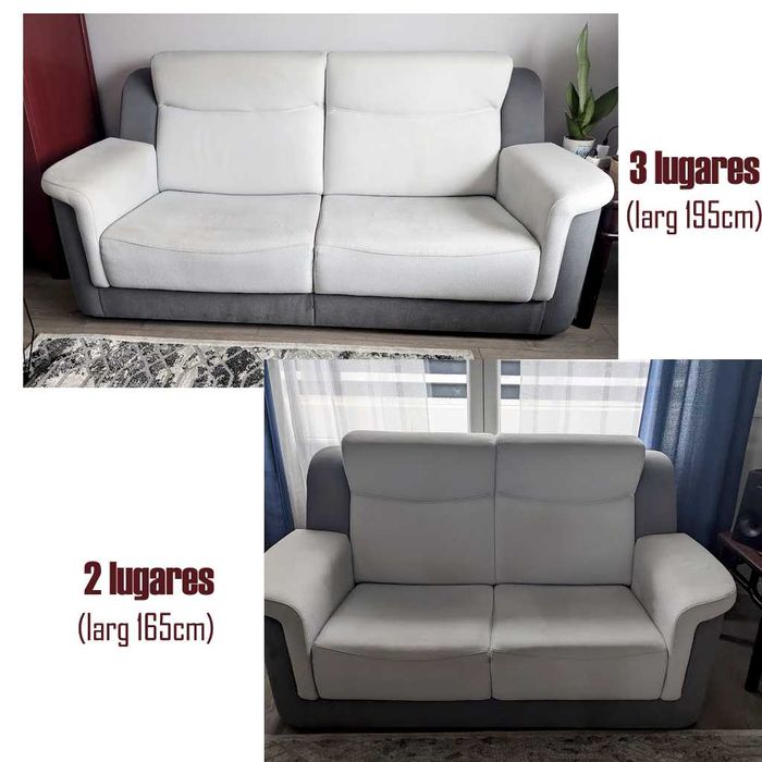 Conjunto 2 sofás