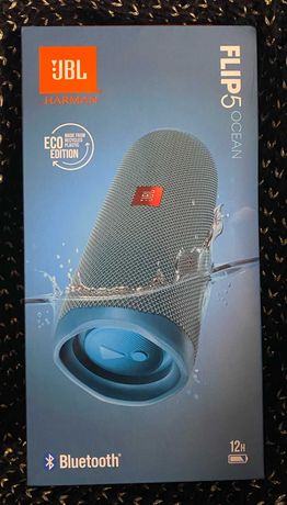 Głośnik bezprzewodowy JBL Flip 5 OCEAN eco edition - NOWY!